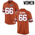 Women's Florida Gators #66 Nick Buchanan NCAA Nike Orange Authentic Stitched College Football Jersey DLO6162DO